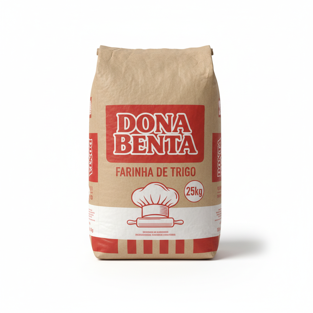 Farinha de Trigo 25kg – Dona Benta