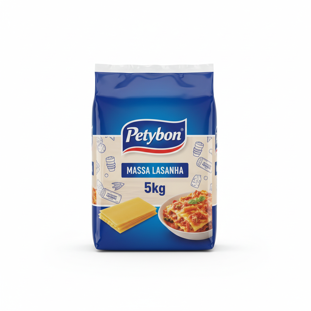 Massa Lasanha 5kg – Petybon