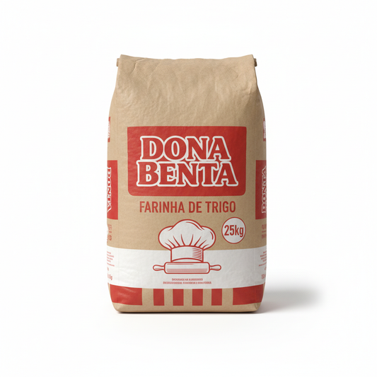 Farinha de Trigo 25kg – Dona Benta