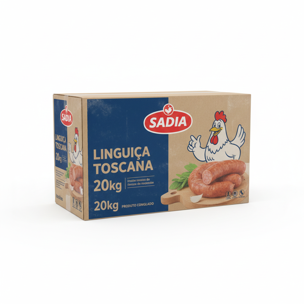 Linguiça Toscana 20kg – Sadia