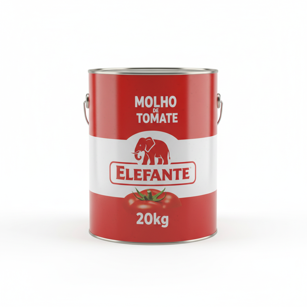 Molho Tomate 20kg – Elefante